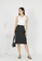 MMRS. Garb grey Marion Split Thigh Skirt - Dark Grey 1687DAA3A6DB51GS_5
