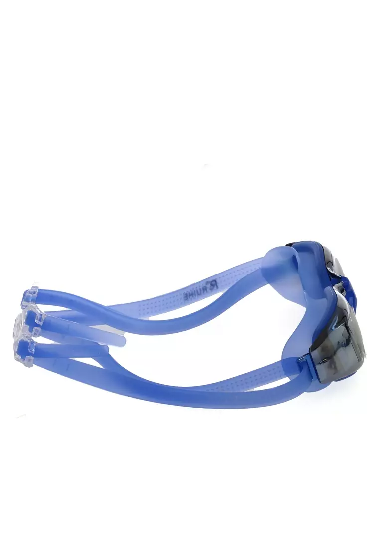 Qanic Kacamata Renang Anti Fog UV Protection Dewasa Perfect Design Lens Material PC ORIGINAL - Blue