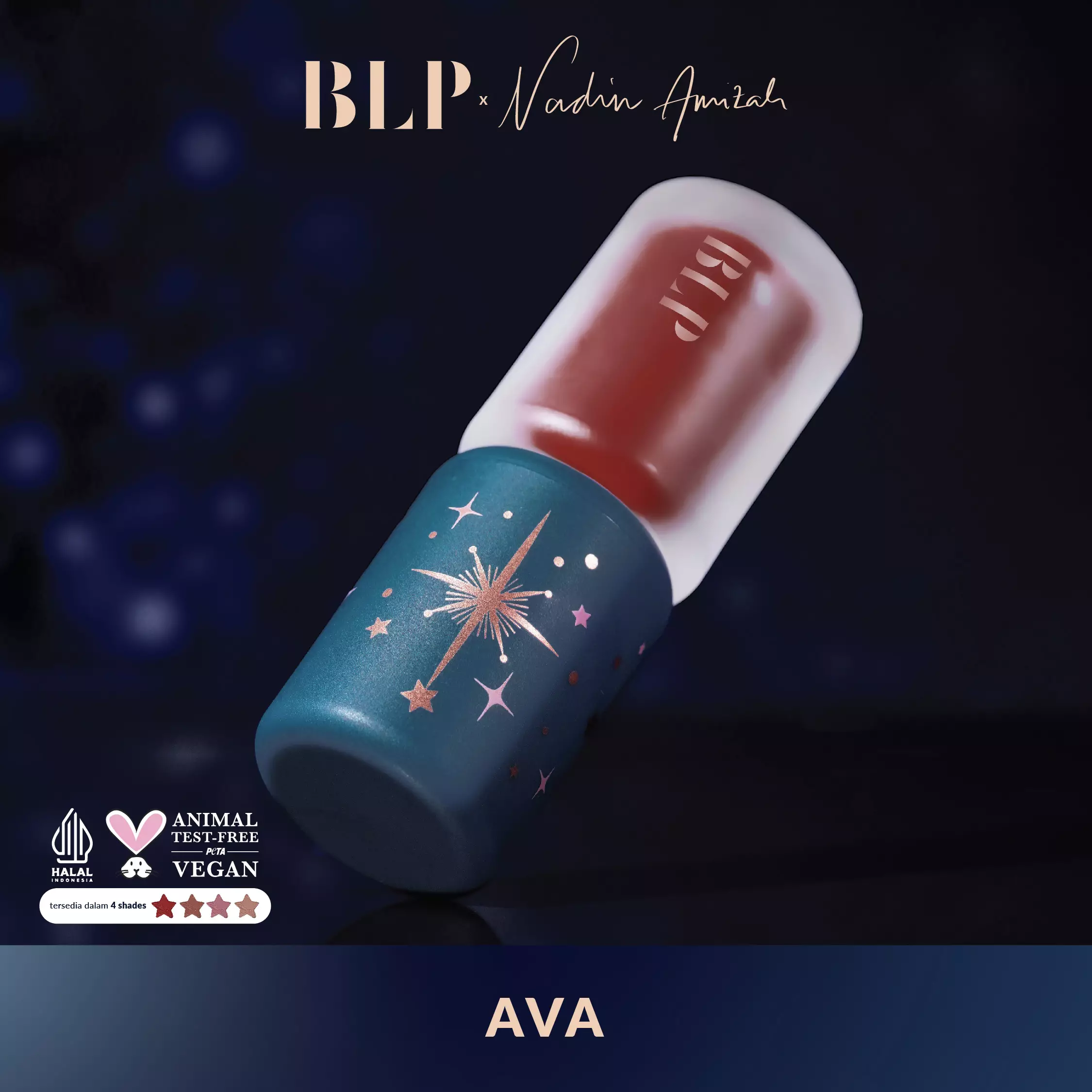 BLP x Nadin Amizah - Lip Cloud Ava - Lipcream