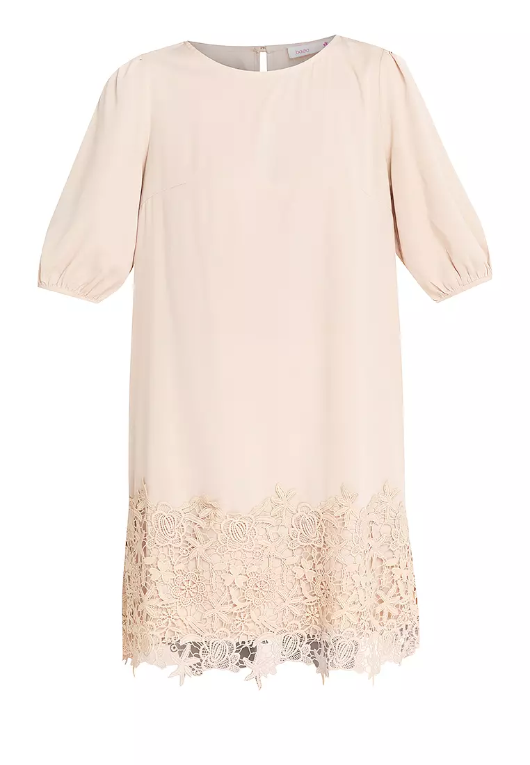 Caleigh Lace Hem Dress