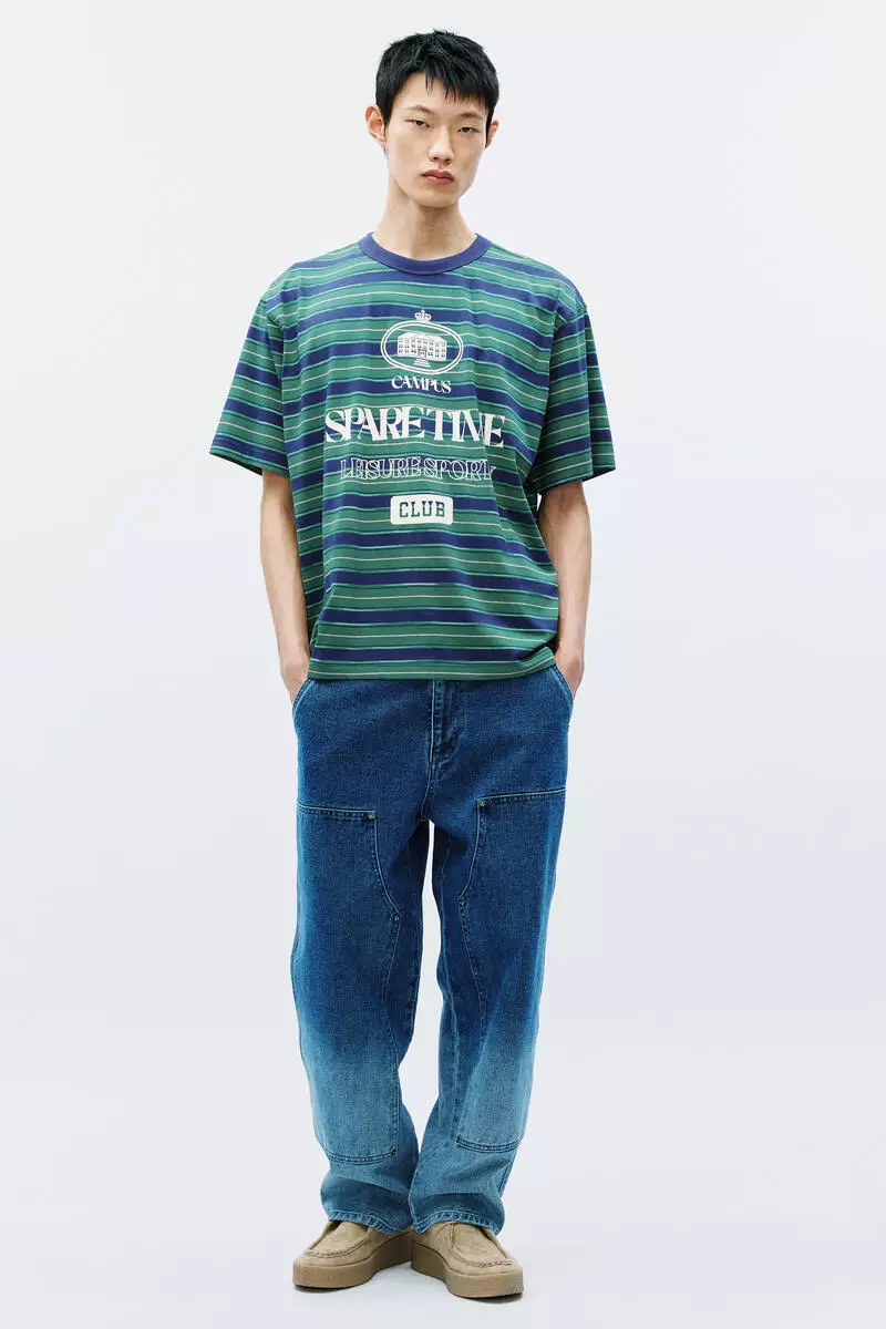 Loose Fit Printed boxy T-shirt