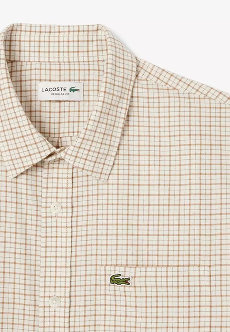 Regular Fit Plaid Flannel Shirt