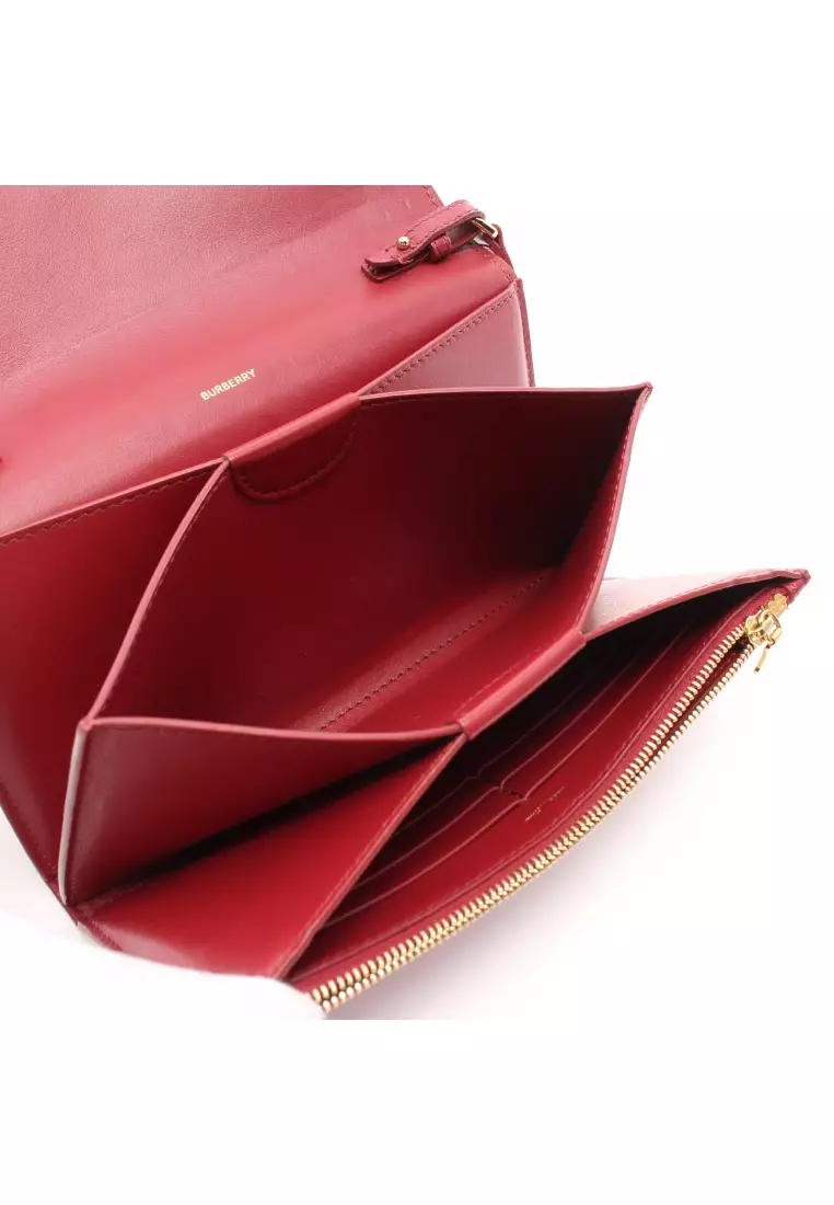 Burberry wallet bordeaux outlet