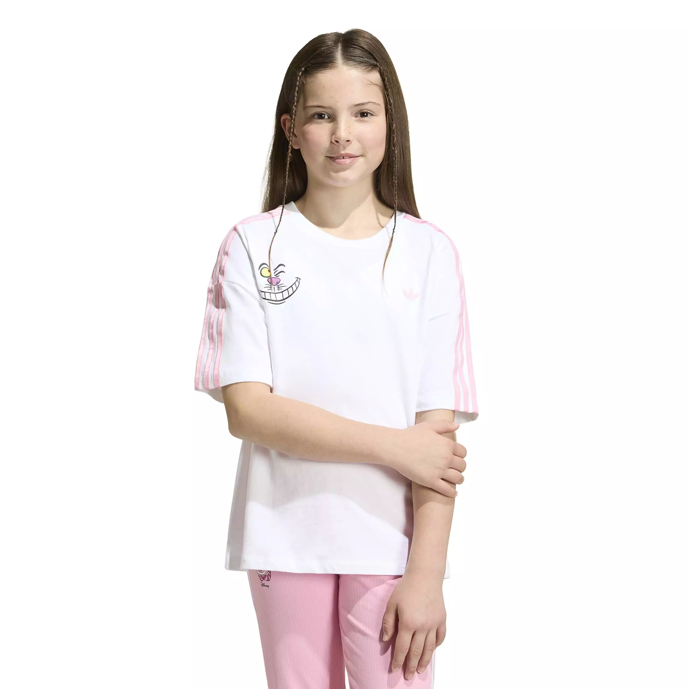 ADIDAS Disney Loose Batwing T-Shirt KE2735 - Kaos Anak (Putih)