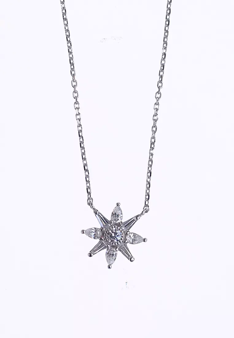 Swarovski hot sale lotus necklace