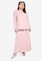 PLUXXIE pink Plus Size Suri Premium Stretchable Cotton Top in Camili C0544AA5FE7CA2GS_1