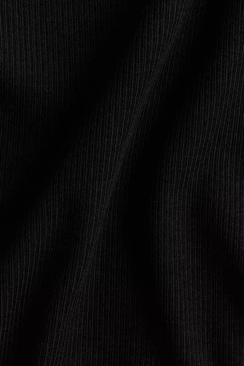 Ribbed modal-blend T-shirt