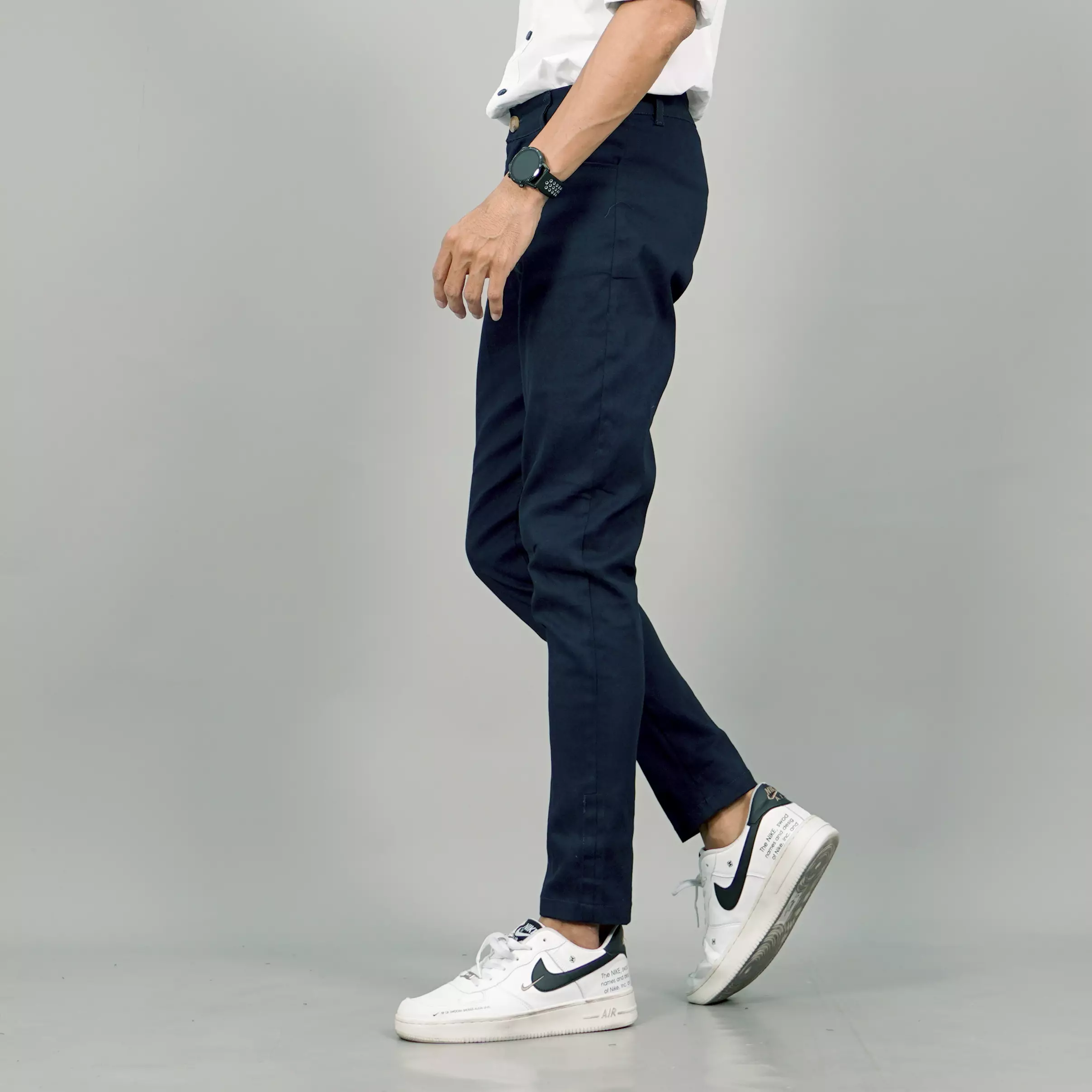 Okechuku JAVIER Celana Panjang Pria Celana Chinos Pria Chino Pants - NAVY