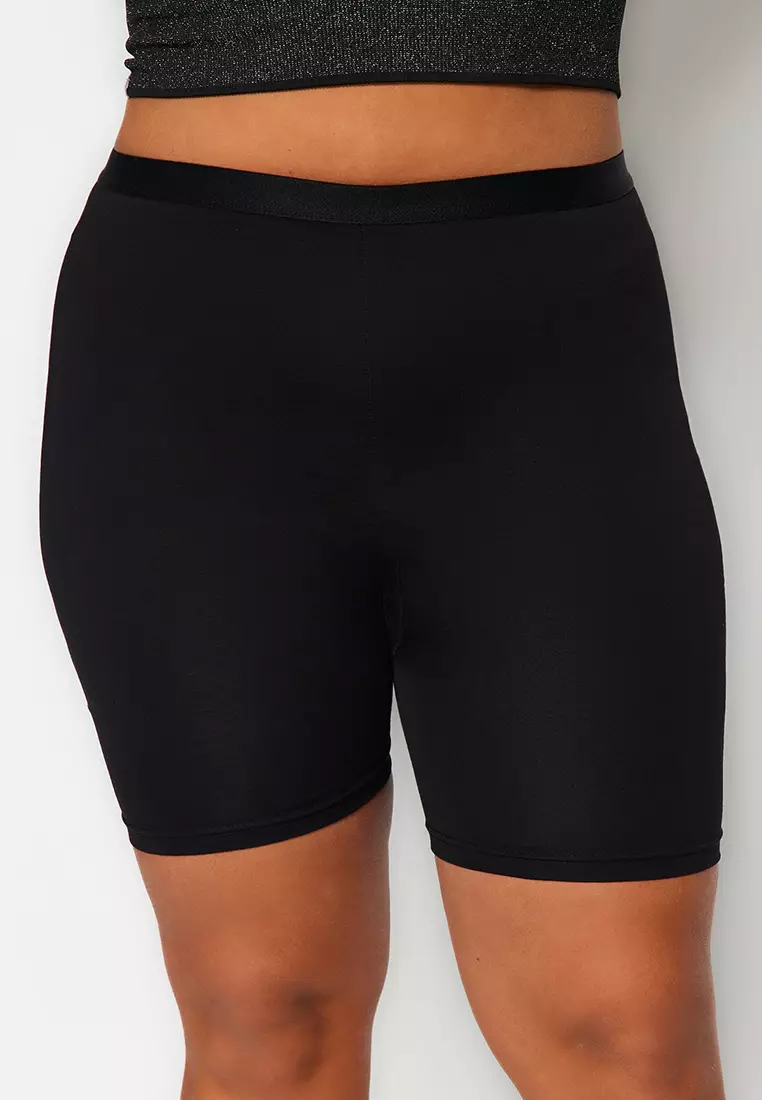 Plus Size Biker Shorts
