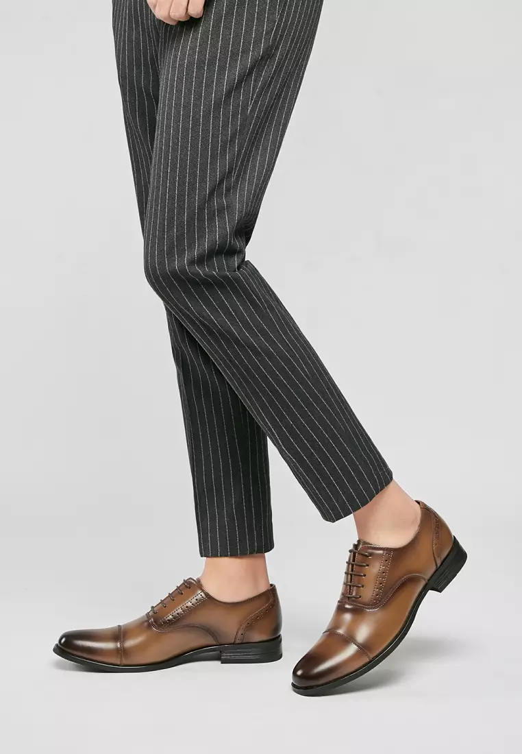 Carved Business Leather Shoes KB96-3