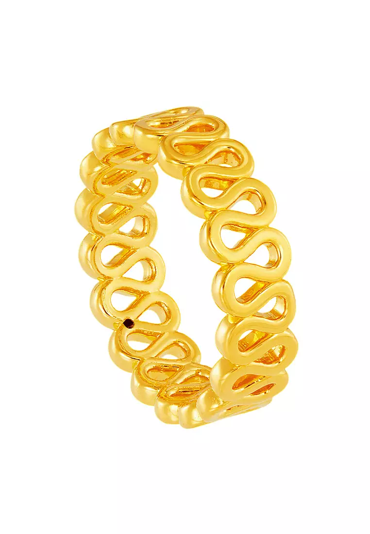 HABIB 999/24K Yellow Gold Ring 9GR00740225
