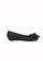 Halo black Bow Waterproof Jelly Flats Shoes DFBC3SH7B4544DGS_1