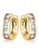 Bullion Gold gold BULLION GOLD Precious Memory Earrings-Gold/Clear 081E8ACF150CD6GS_1