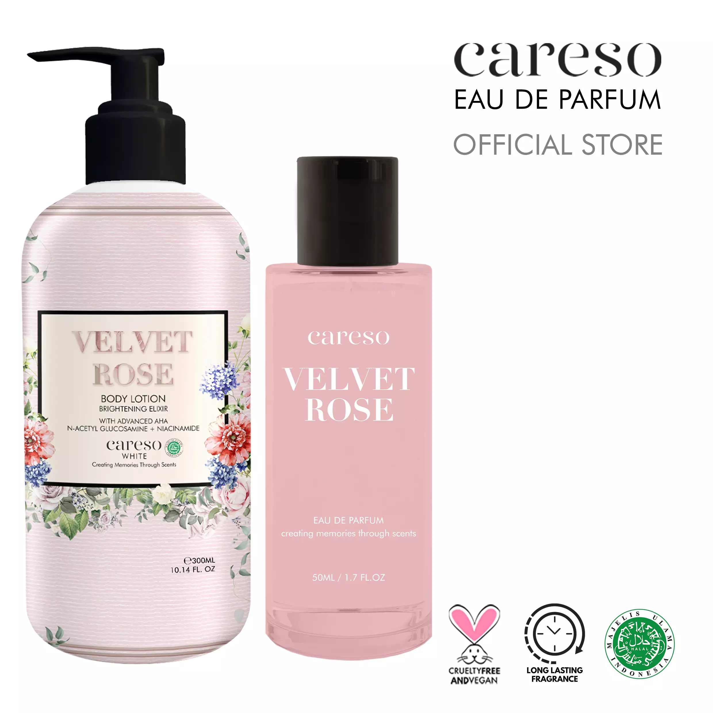 Velvet Rose Power Couple (EDP + Body Lotion)