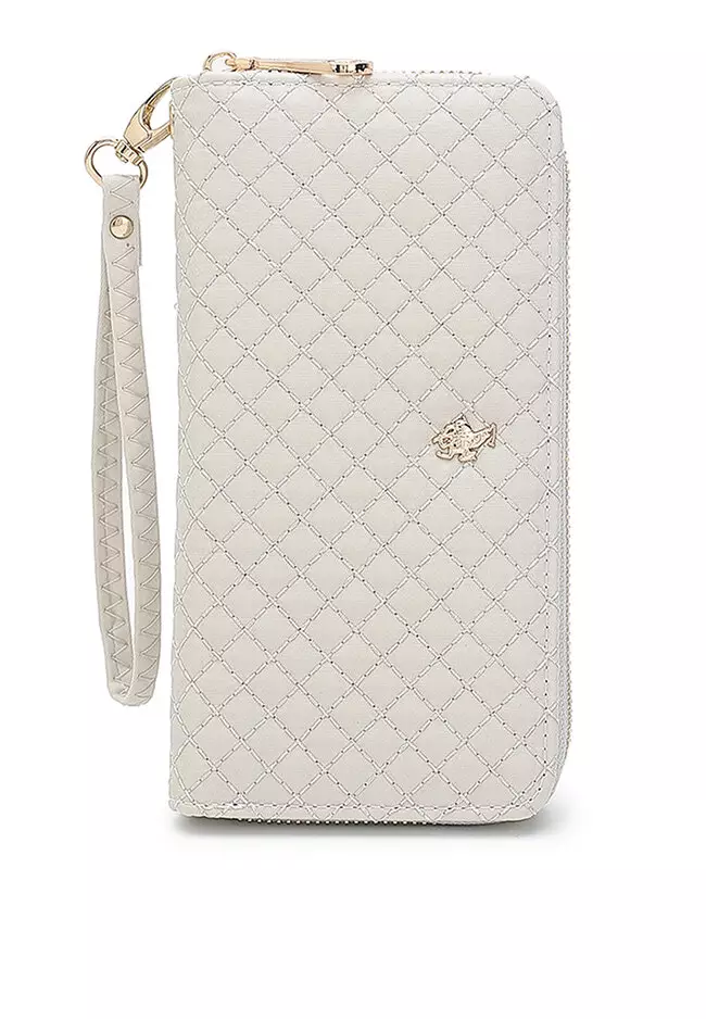 Quilted Long Purse / Wallet (Dompet Panjang Wanita) - Putih