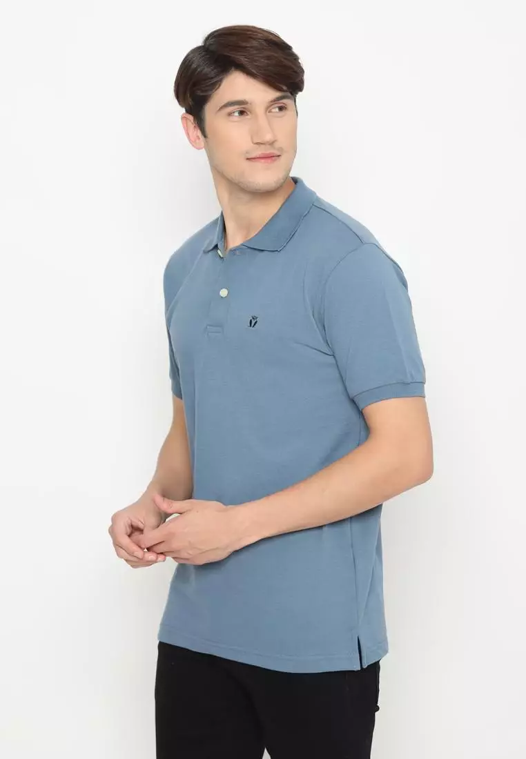 MATSUDA Kaos Polo Shirt Pria Kerah Kushima