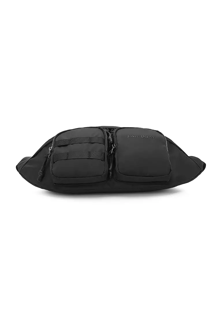 Men's Chest Bag / Sling Bag / Crossbody Bag (Tas Dada / Tas Selempang Pria) - Hitam