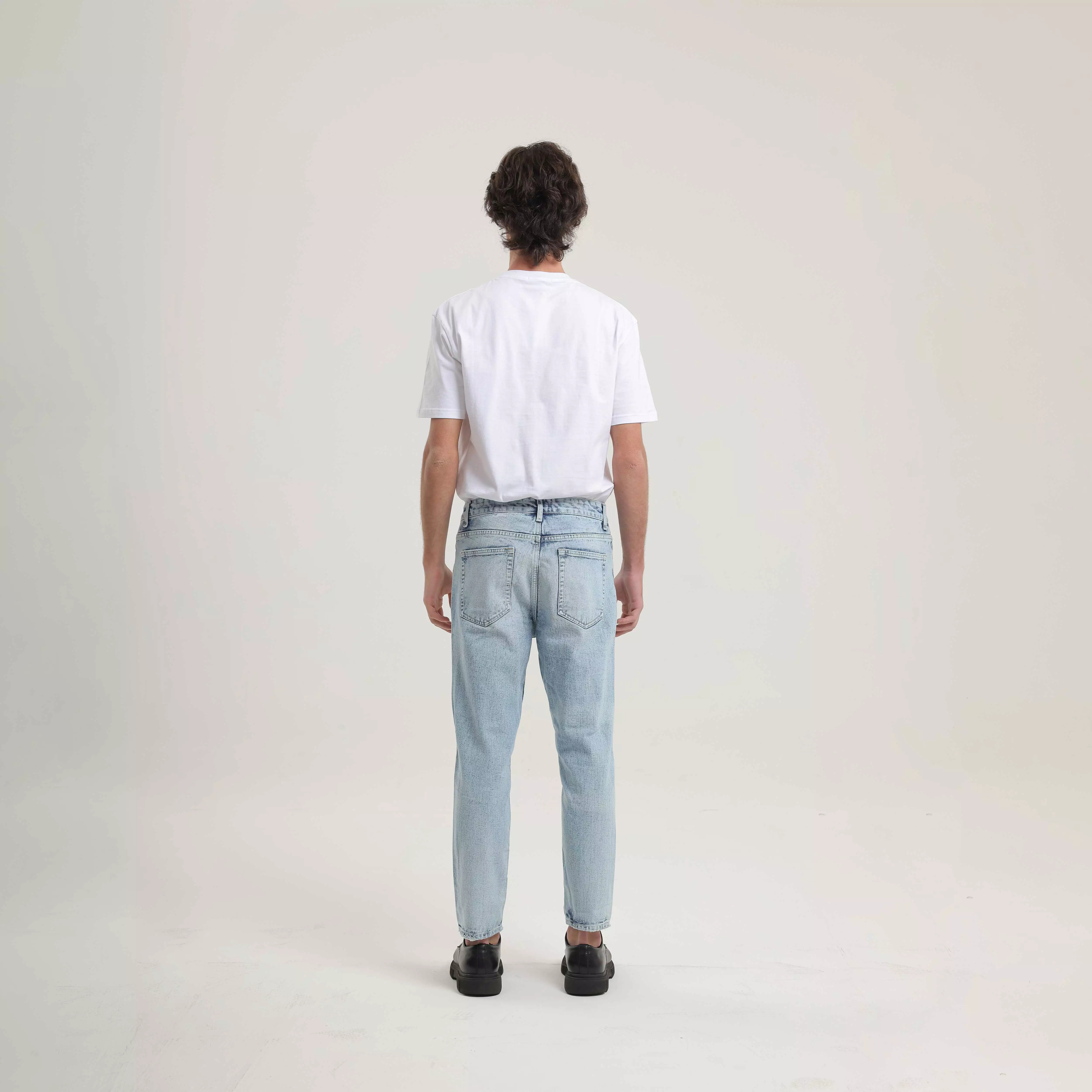 LARUSSO - Vintage Denim Easy Ankle Pants
