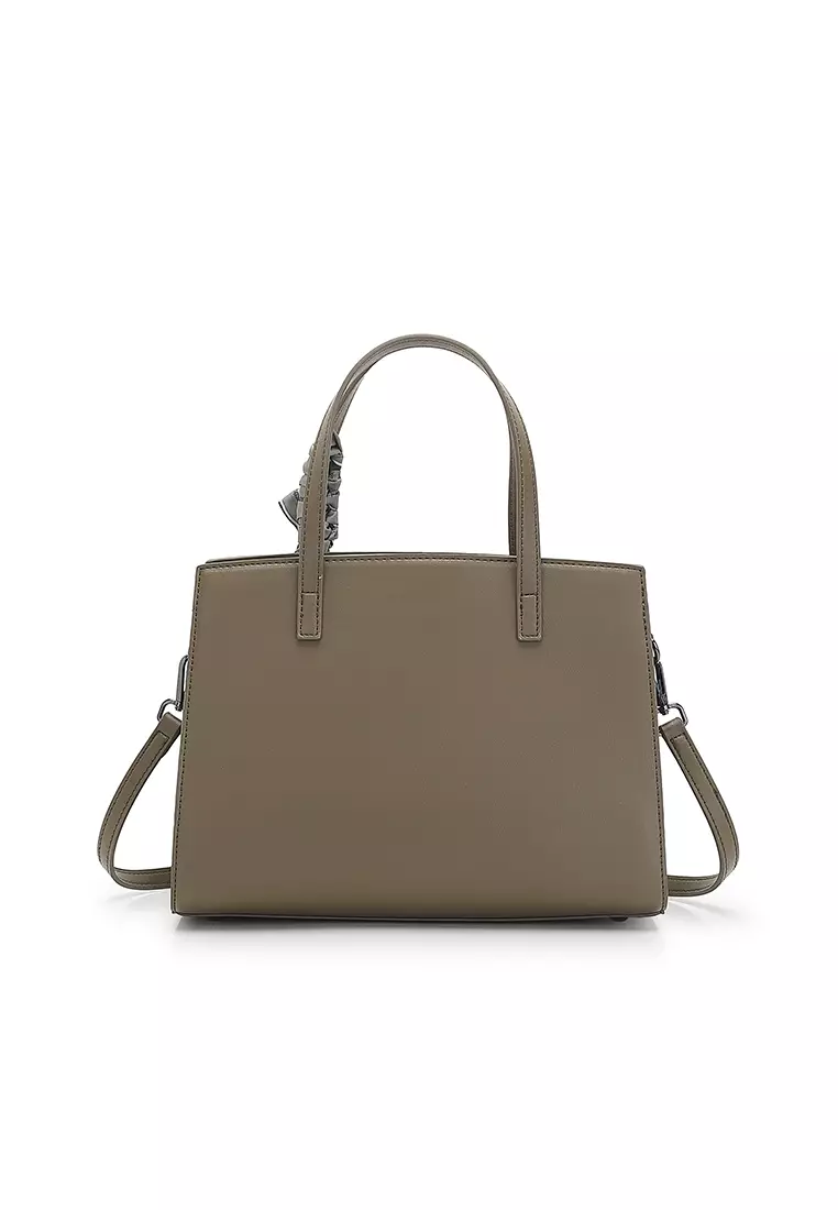 Women's Top Handle Bag / Sling Bag / Crossbody Bag / Shoulder Bag (Tas Tangan Wanita / Tas Selempang Wanita / Tas Bahu Wanita) - Hijau