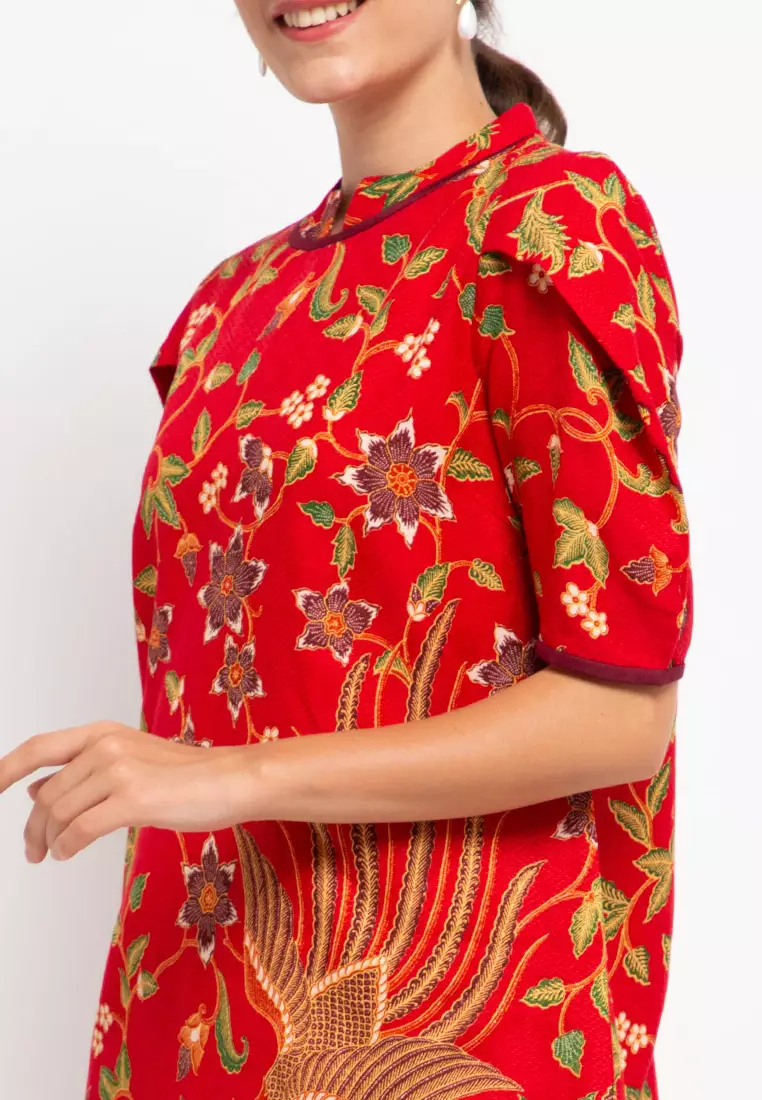 Tiara Dress Viscs Peksi Sinanding Bunga Kc 30