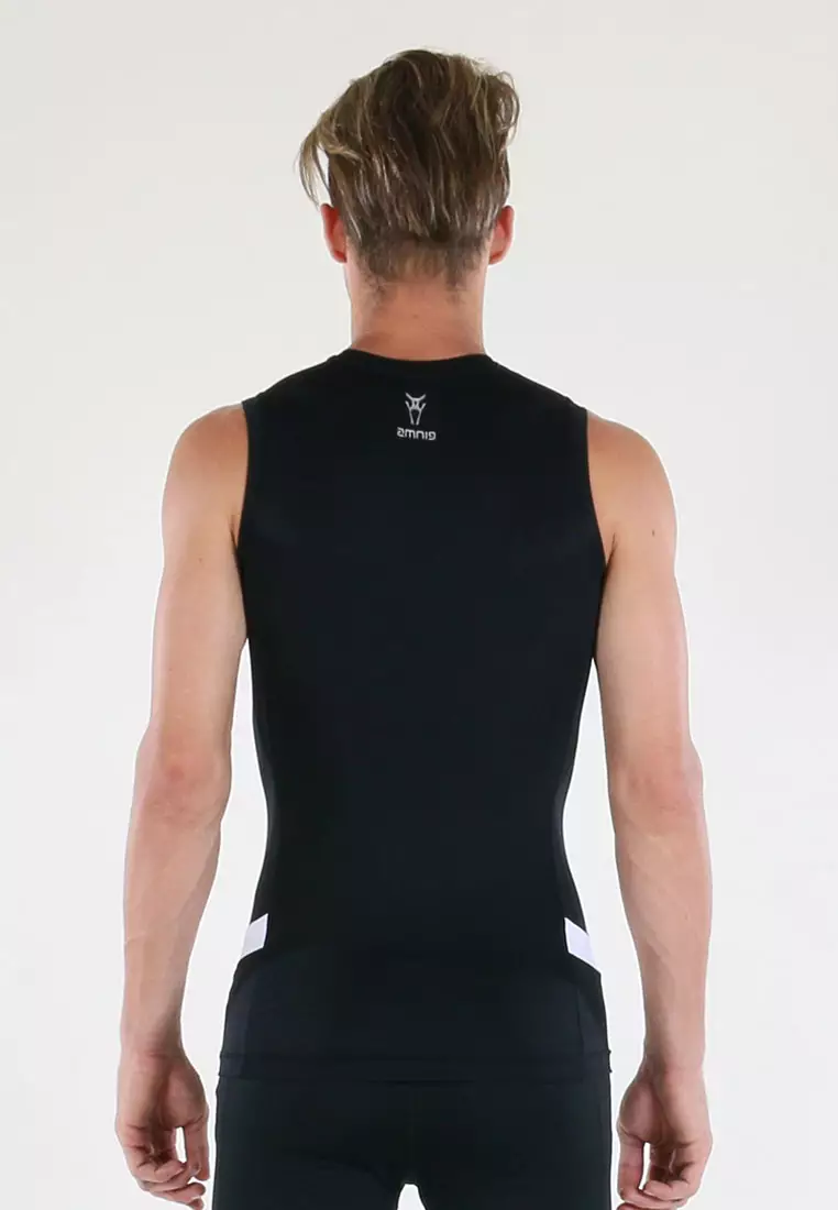 Buy AMNIG Men Maxforce Victory Compression Singlet (Black) Online ...