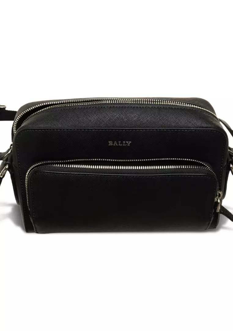 Darbi.O Leather Messenger Bag - Black