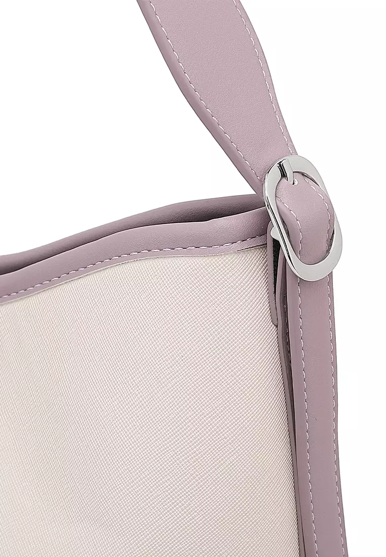 Women's Shoulder Bag / Top Handle Bag - Purple