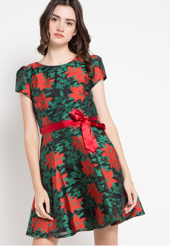 Poinsettia Dress