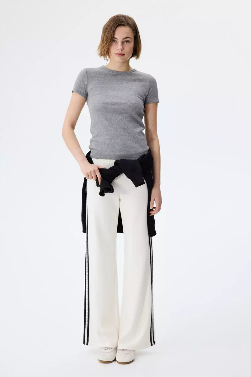 Ribbed T-shirt
