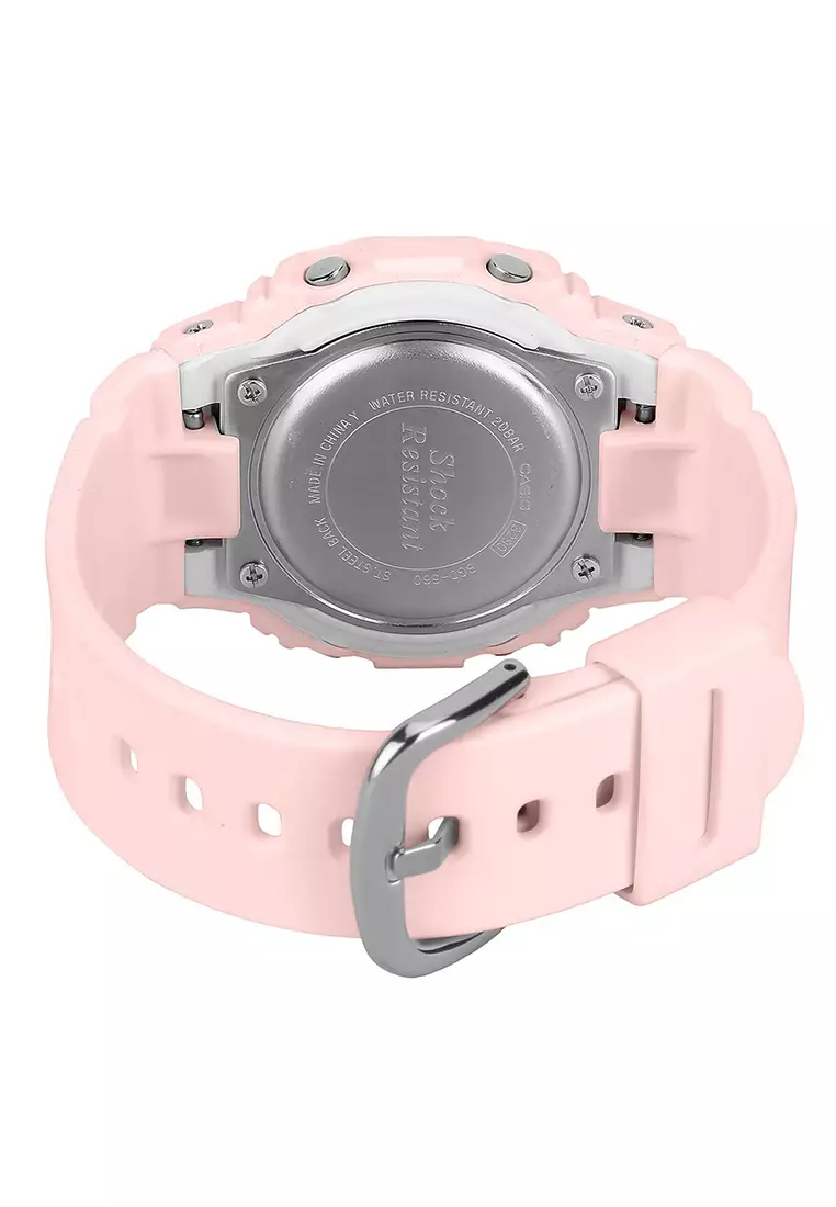 Casio Baby-G - Jam Tangan Wanita - Pink - Resin Strap - BGD-560-4