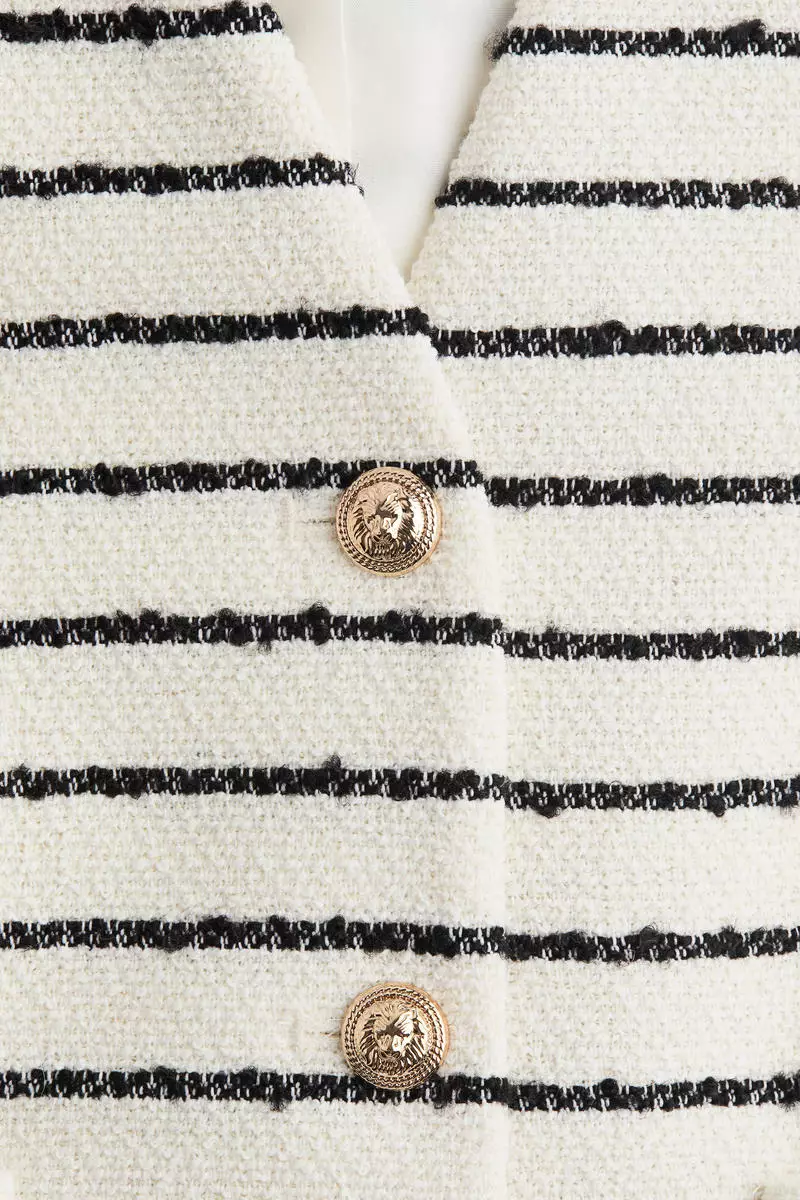 Bouclé waistcoat