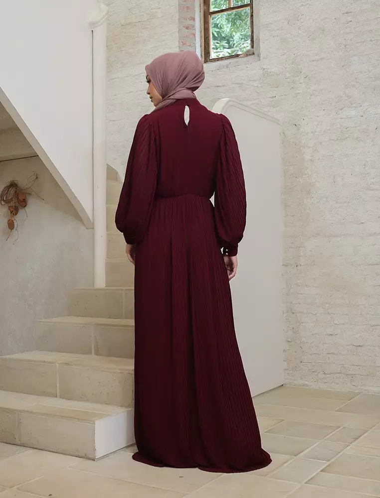 Mayra Indonesia - Dress Harnum - Maroon