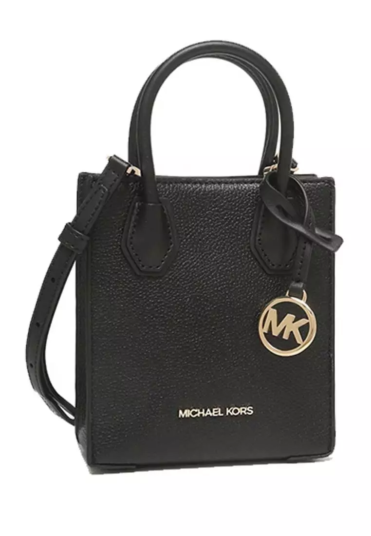 Buy Michael Kors Mercer Extra Small Pebbled Leather Crossbody Bag
