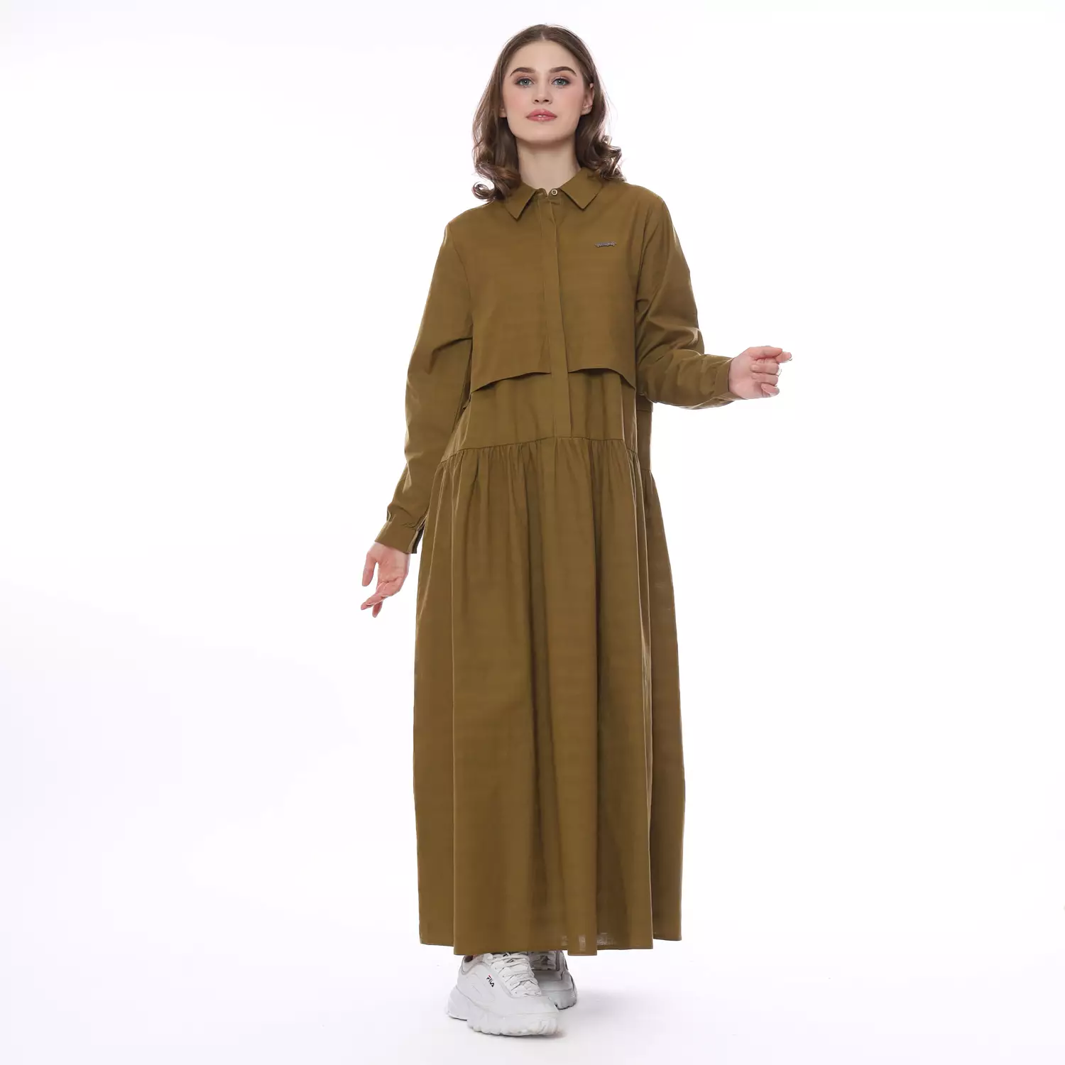 long dress 2 piece Breezy Botanics 2-Piece Maxi Dress