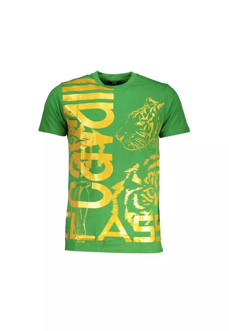 Buy Cavalli Class Tiger Print TShirt 2024 Online ZALORA Philippines