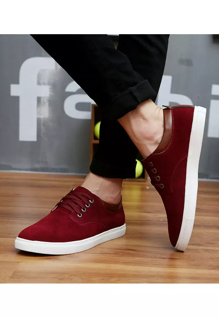 Suede Leather Casual Sneakers SY639