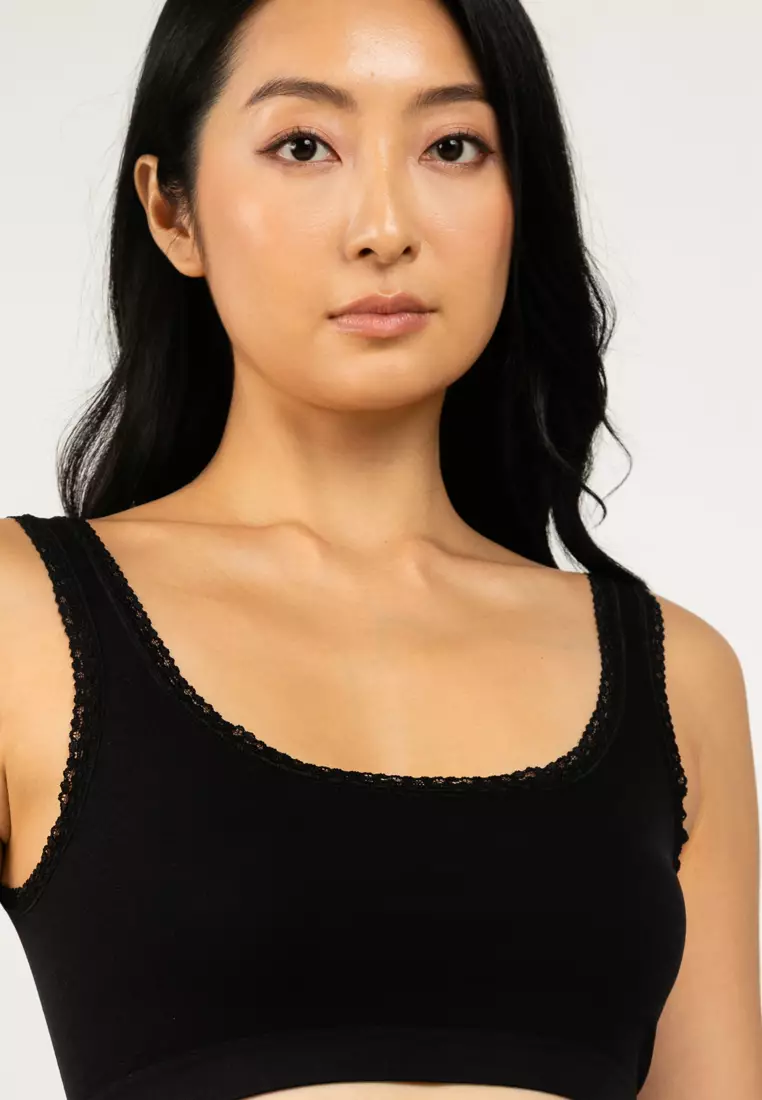 Seamless Short Sleeves Bra Top