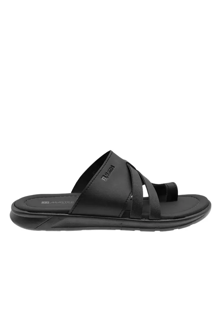 Black foam sandals on sale