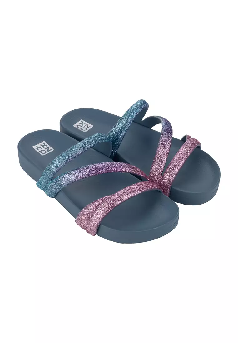 Discount on Zaxy  shoes - SKU: Zaxy Glitter Tam Blue