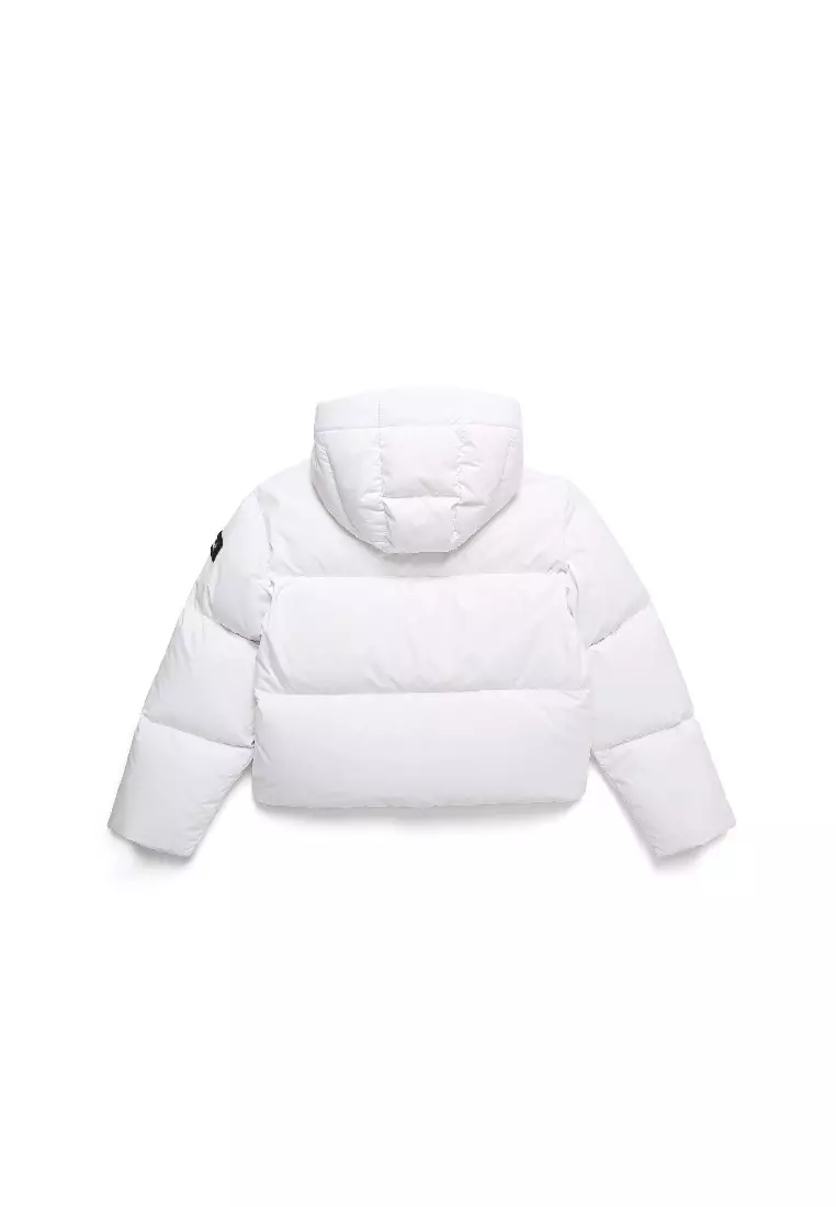 Women’s CAYMAN Detachable Hood Cropped Down Jacket