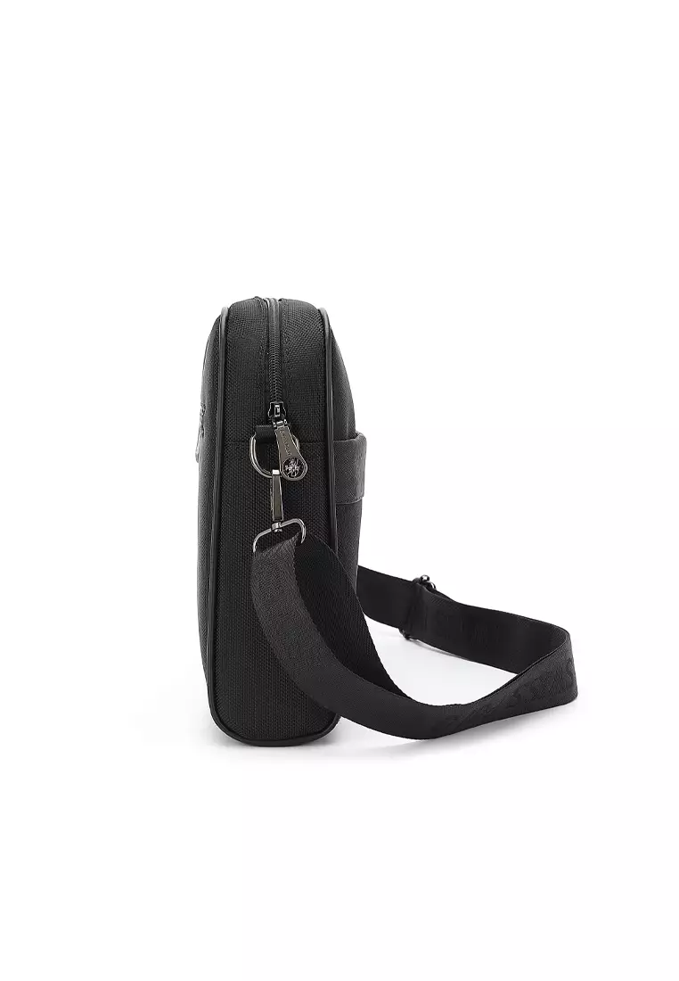 Men's Sling Bag / Crossbody Bag - Black