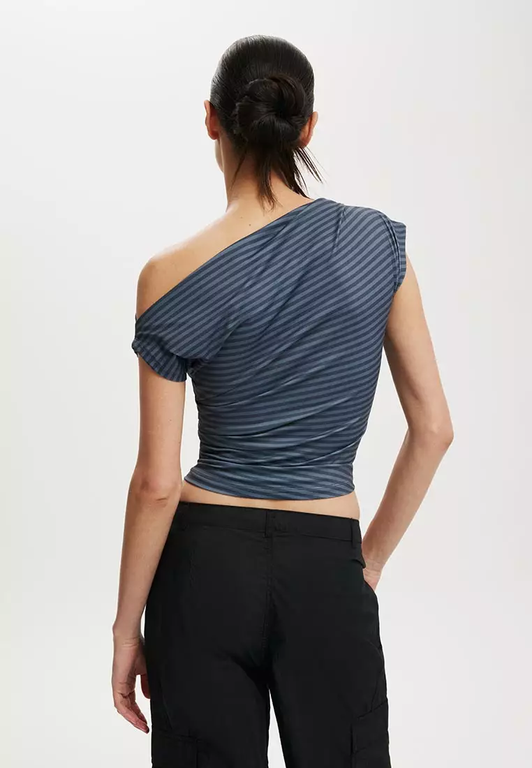 Georgie Off Shoulder Short Sleeves Top