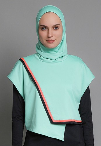 Corenation Active black and orange and green Annisa Top - Mint A4224AA9008E01GS_1