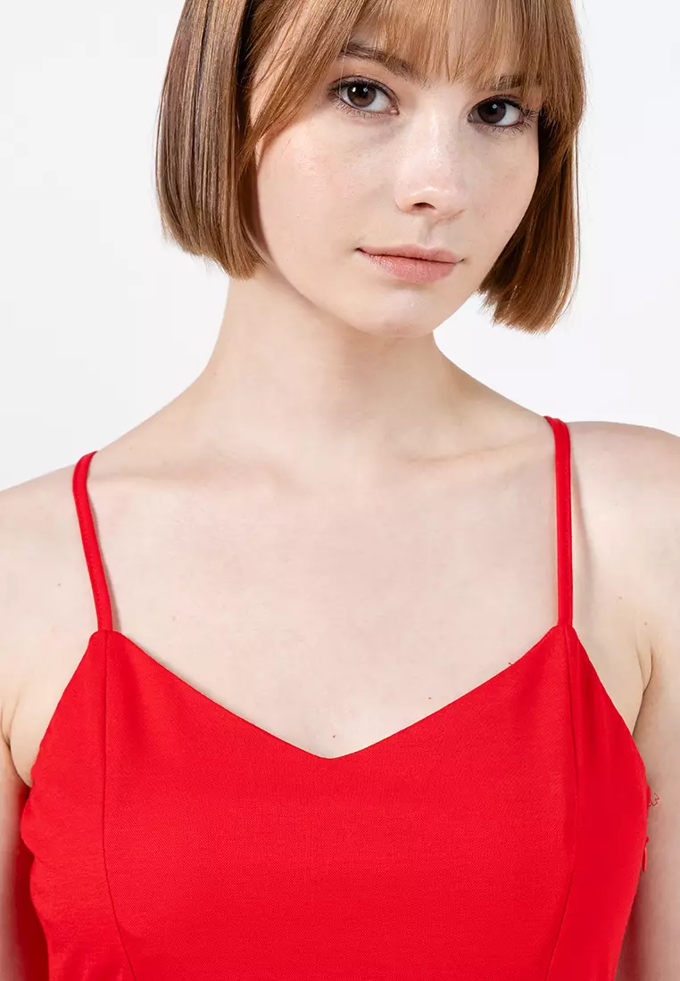 A-Line Dress With Godets