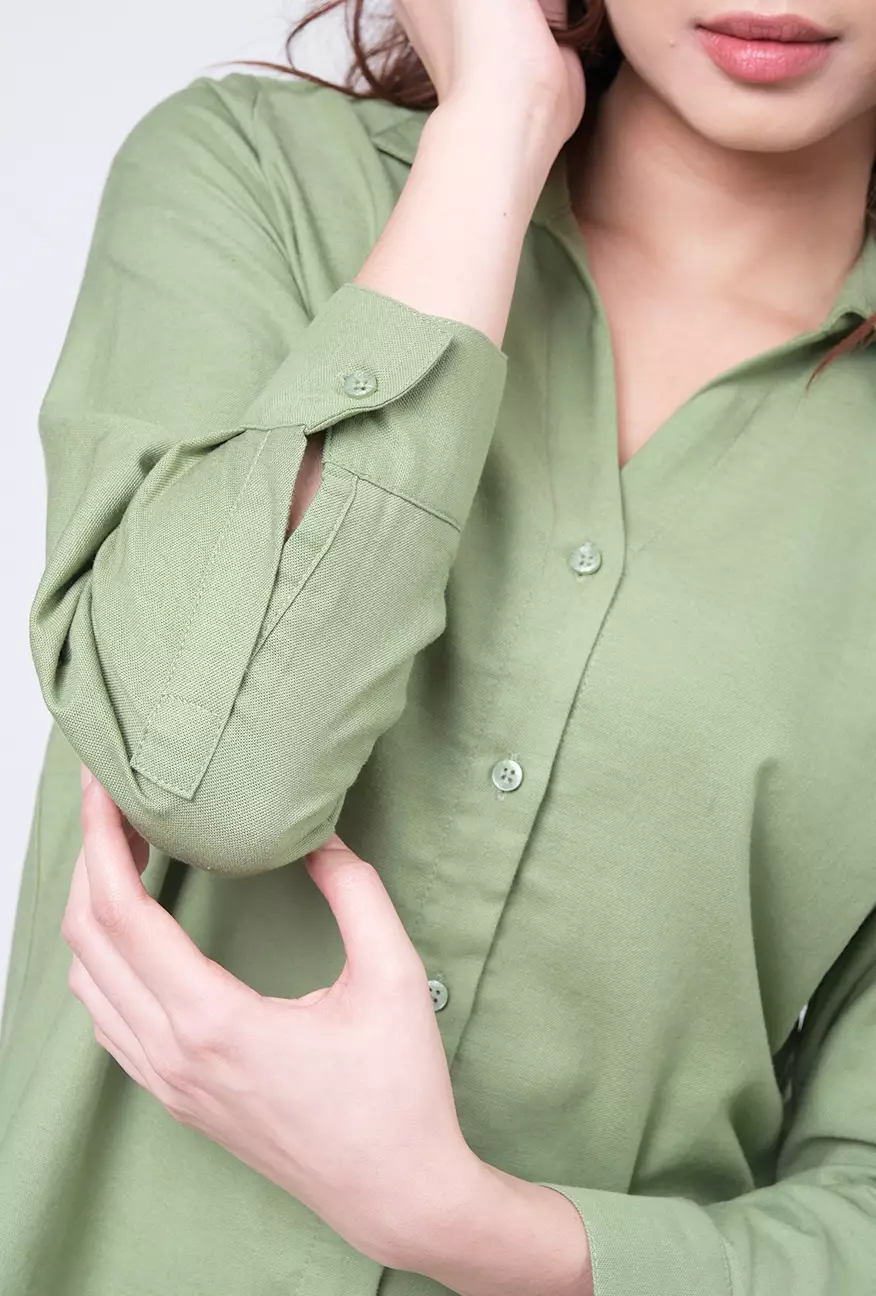 Kemeja Wanita Ninette Green