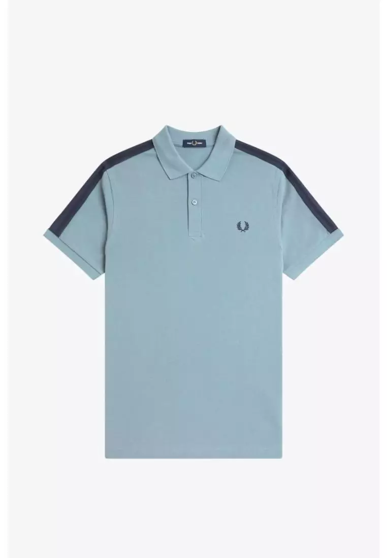 Buy Fred Perry Fred Perry M1727 Mesh Taped Polo Shirt (Stockport