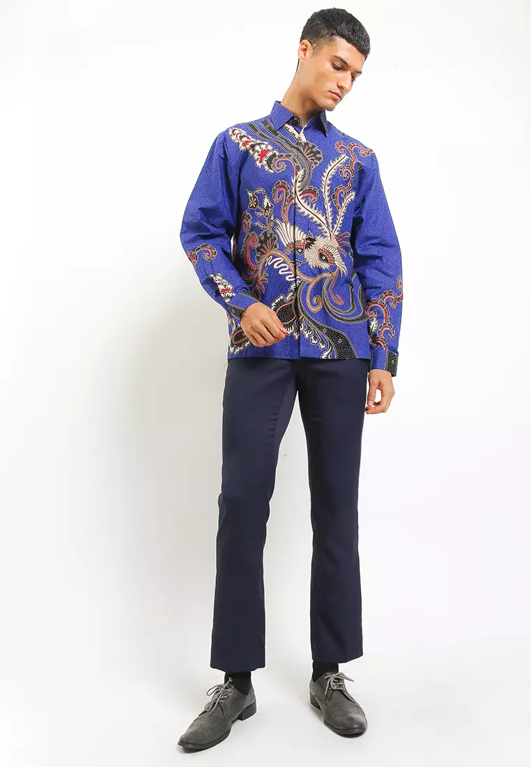Cody Shirt Batik Kemeja Panjang Katun Pria