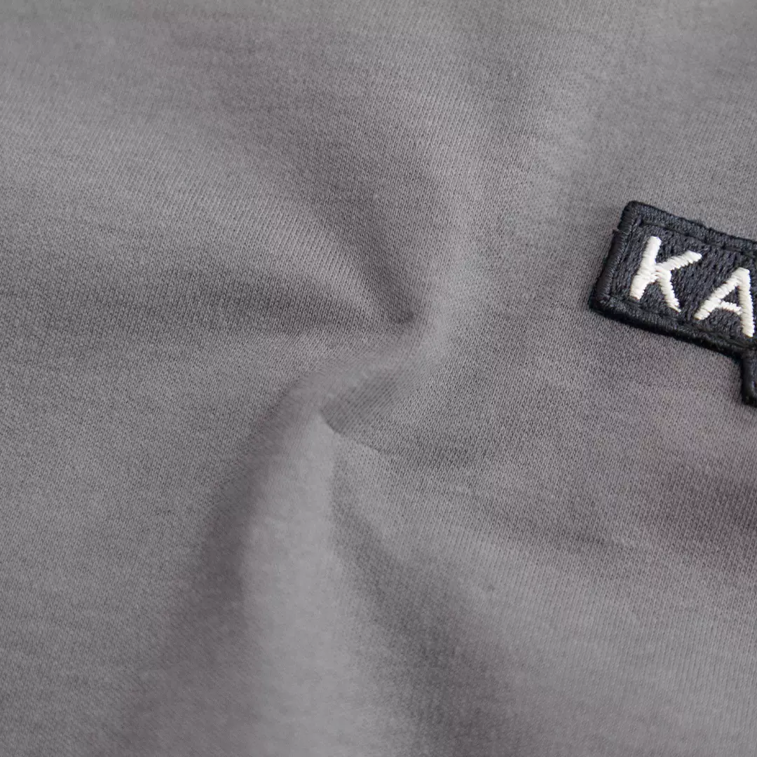 Kale PLUTO LIGHT GREY T-shirt Cotton Cloudy Boxy Fit - Kaos Korea - Atasan Kaos Pria - Kaos Basic Pria