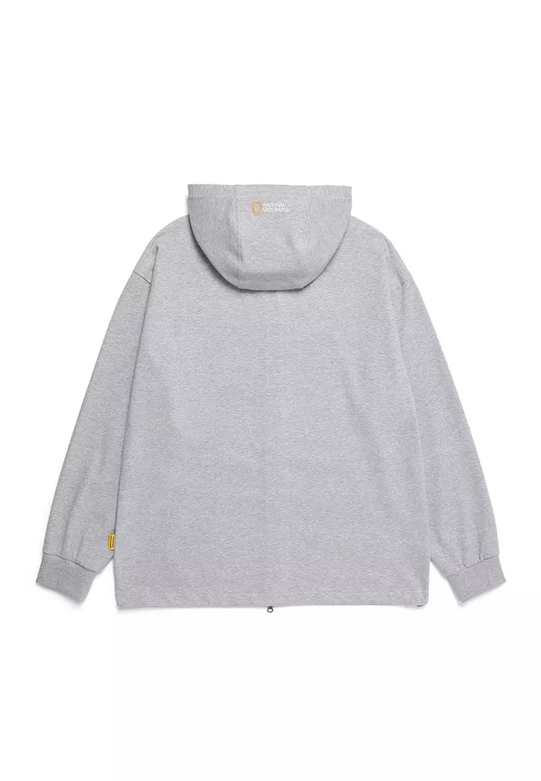 男女同款輕盈針織運動拉鍊外套