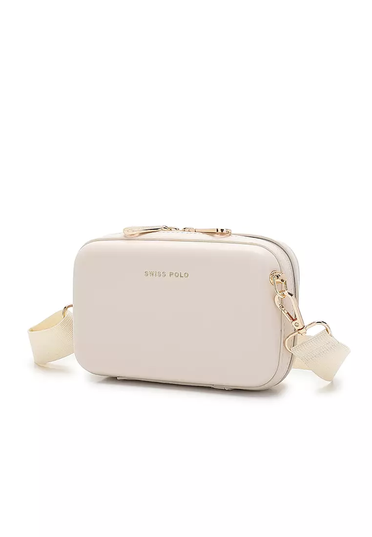 Women's Sling Bag / Crossbody Bag - White